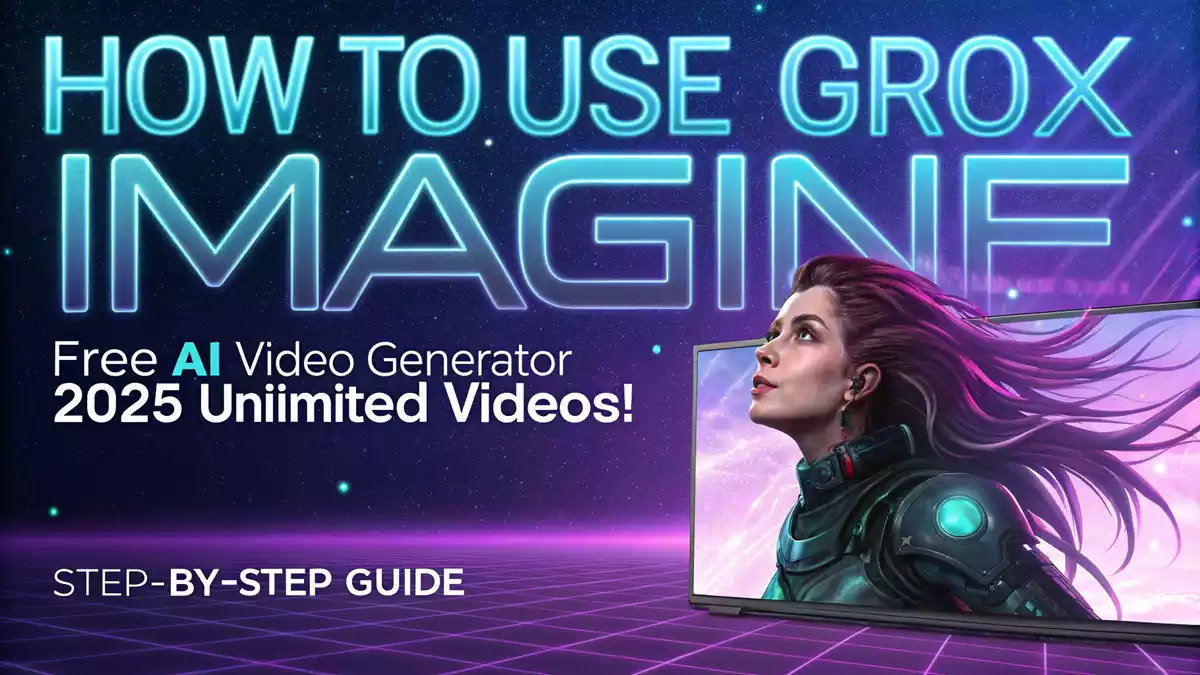 How to Use Grok Imagine फ्री AI वीडियो जेनरेटर से 2025 में अनलिमिटेड वीडियोज बनाएं