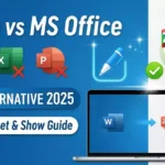 Zoho Office Suite MS Office Alternative: Writer, Sheet, Show सबसे बेहतर
