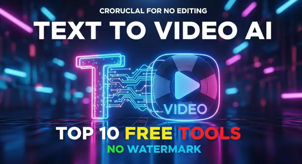 TOP 10 AI Tools: Text Se Video Kaise Banaye? | Free Text to Video Generator AI Online