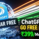 chatgpt go free india claim 12 months