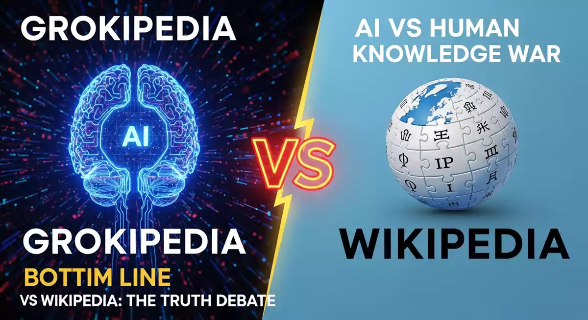 Grokipedia Vs Wikipedia: Elon Musk का AI Encyclopedia कितना बेहतर और कितना पक्षपाती