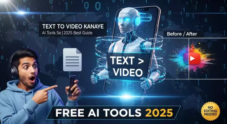 TOP 10 AI Tools: Text Se Video Kaise Banaye? | Free Text to Video Generator AI Online