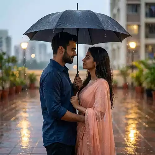 Create an ultra-realistic 8K HD emotional cinematic image of a young