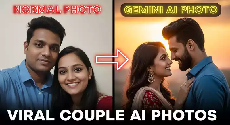 Gemini AI Couple Photo Editing Prompts for Instagram (Trending & Realistic)