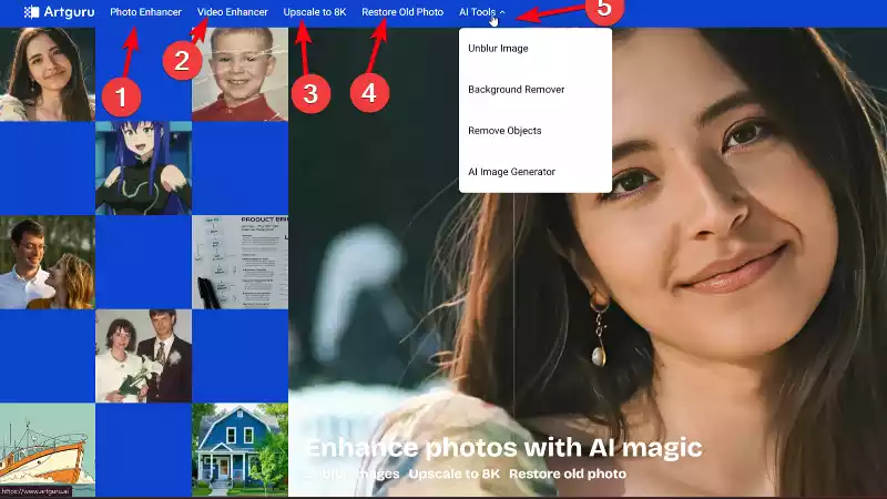 Artguru AI Review: Free Photo Enhancer और Art Generator कैसे यूज़ करें?