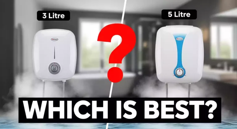 Best Instant Water Heater in India 2025: 3L & 5L Geyser Review & Price