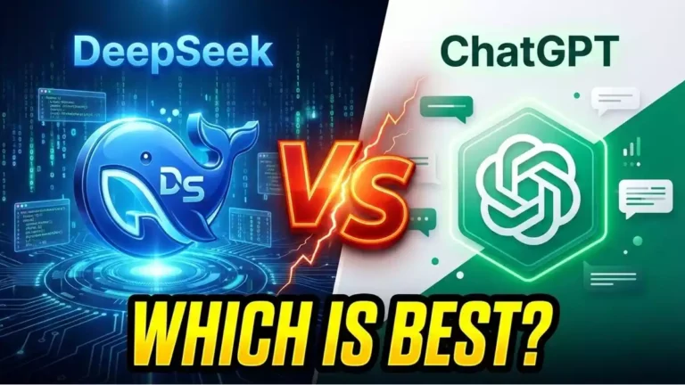 DeepSeek vs ChatGPT: 2026 में कौन सा AI Best है? (Full Comparison & Difference)