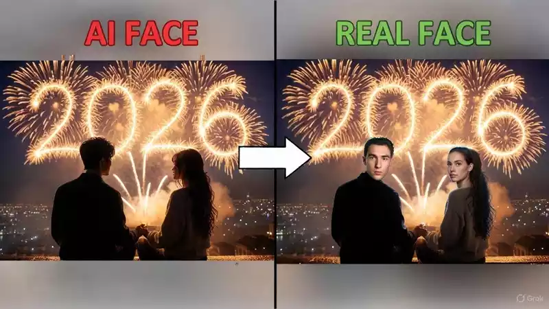 remaker ai face swap before after tutorial