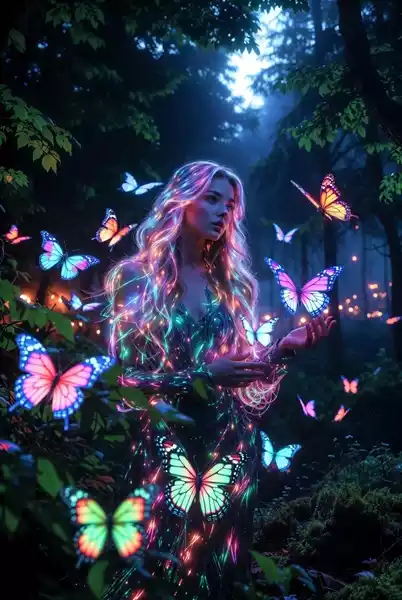 Google Gemini Neon Girl AI Photo Generator: Free, Aesthetic & Viral Trends