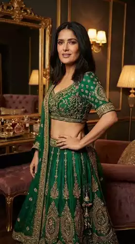 New Lehenga For Women Photo Prompt Weddings: AI से बनाएँ अपना ड्रीम लहंगा लुक