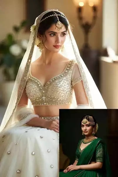 New Lehenga For Women Photo Prompt Weddings: AI से बनाएँ अपना ड्रीम लहंगा लुक