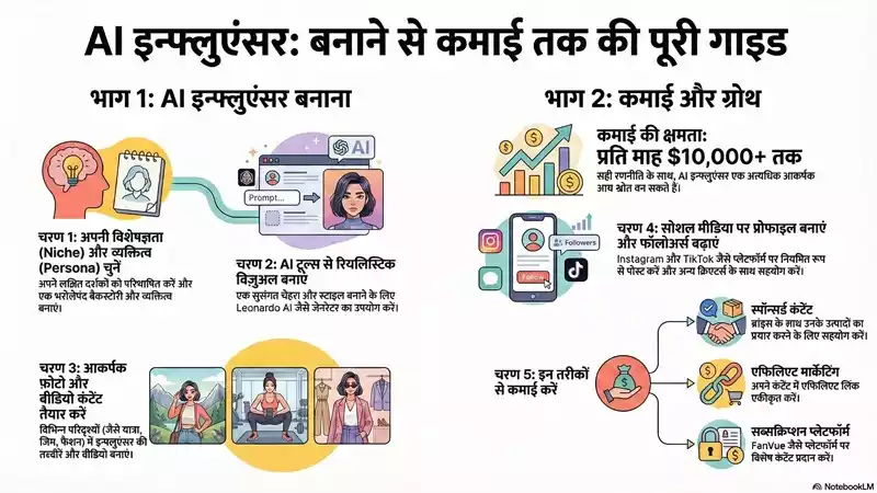 AI Influencers हर महीने लाखों कैसे कमा रहे हैं? 5 shocking सच जो कोई नहीं बताता