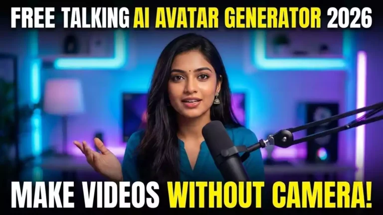 फ्री में टॉकिंग AI अवतार कैसे बनाएं | Best Free Talking AI Avatar Generator 2026