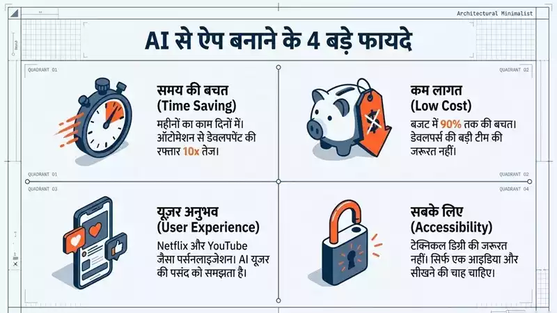 AI Se App Kaise Banaye Free Me In Hindi: बिना Coding 5 मिनट में Mobile App बनायें