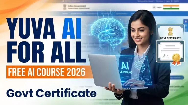 YUVA AI for All Free Course 2026: AI सीखें+ Govt Certificate