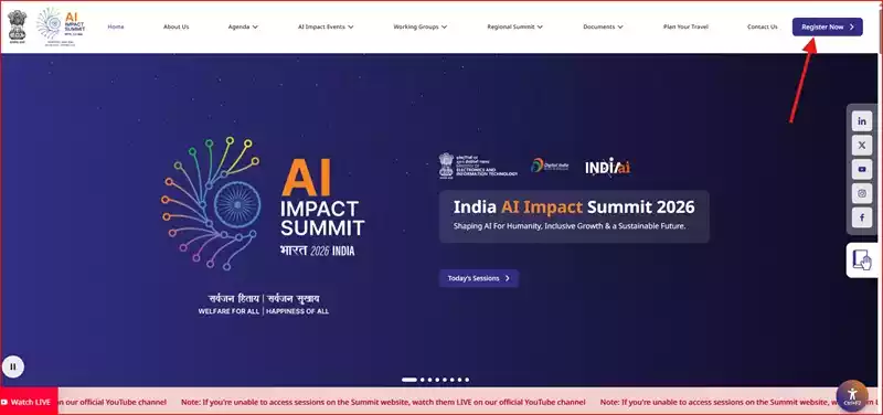 AI Impact Summit 2026 Registration: पूरी जानकारी, डेट्स और कैसे करें रजिस्टर?