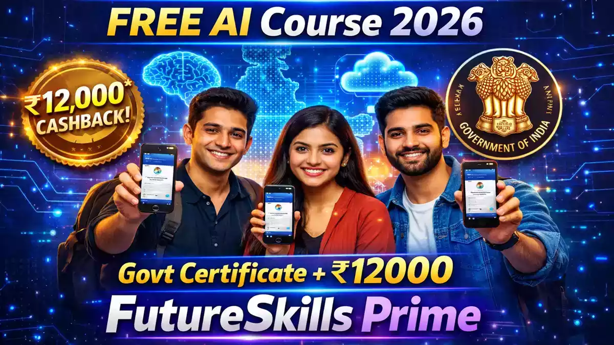 FutureSkills Prime Free AI Courses with Certificate: Registration, Login ₹12000 Incentive