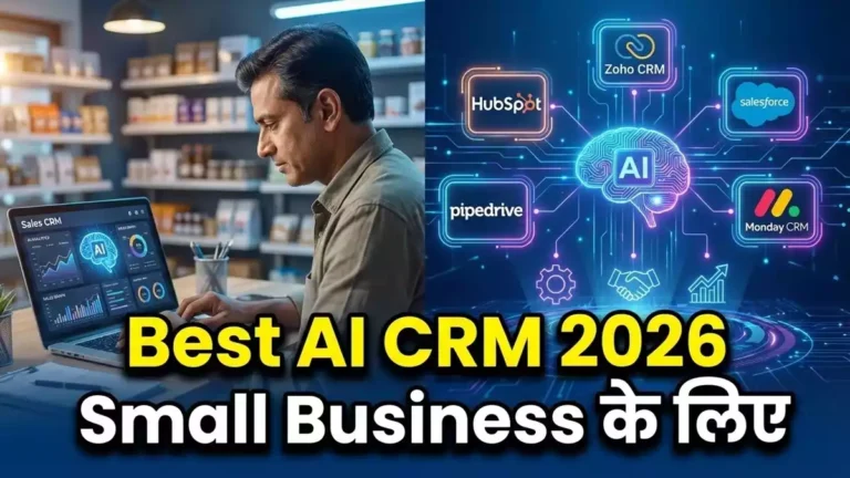 Zoho CRM और Freshworks CRM भारत के MSME के लिए सबसे किफायती AI CRM टूल माने जाते हैं।