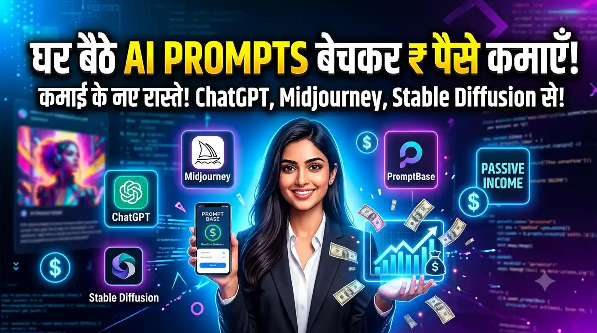 AI Prompt Engineering: बिना कोडिंग के ChatGPT और Midjourney से कमाएँ लाखों